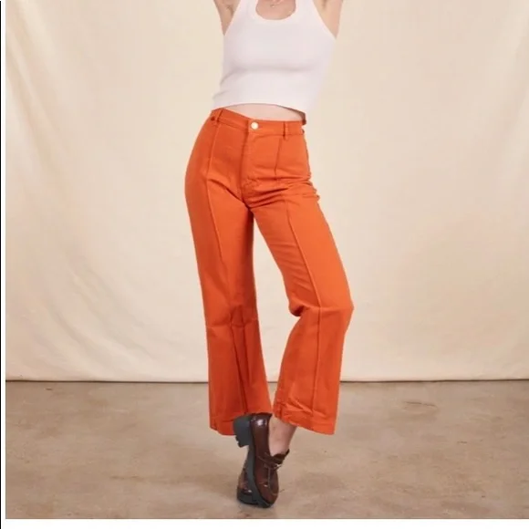 Big Bud Press Western Pants Burnt Orange